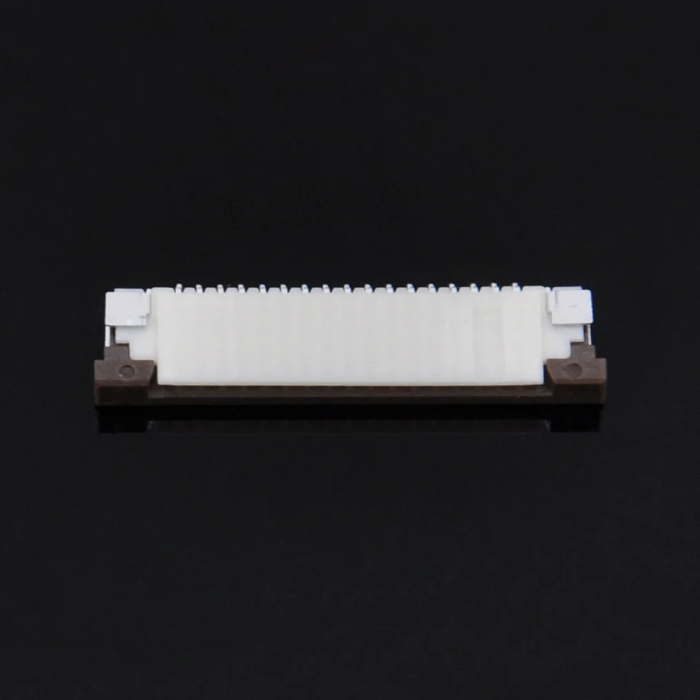 12-pin 1 mm FFC/FPC flexible flat connector: Flat Flex high performance connector.