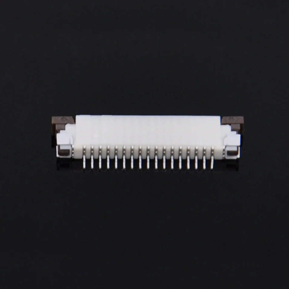 12-pin 1 mm FFC/FPC flexible flat connector: Flat Flex high performance connector.