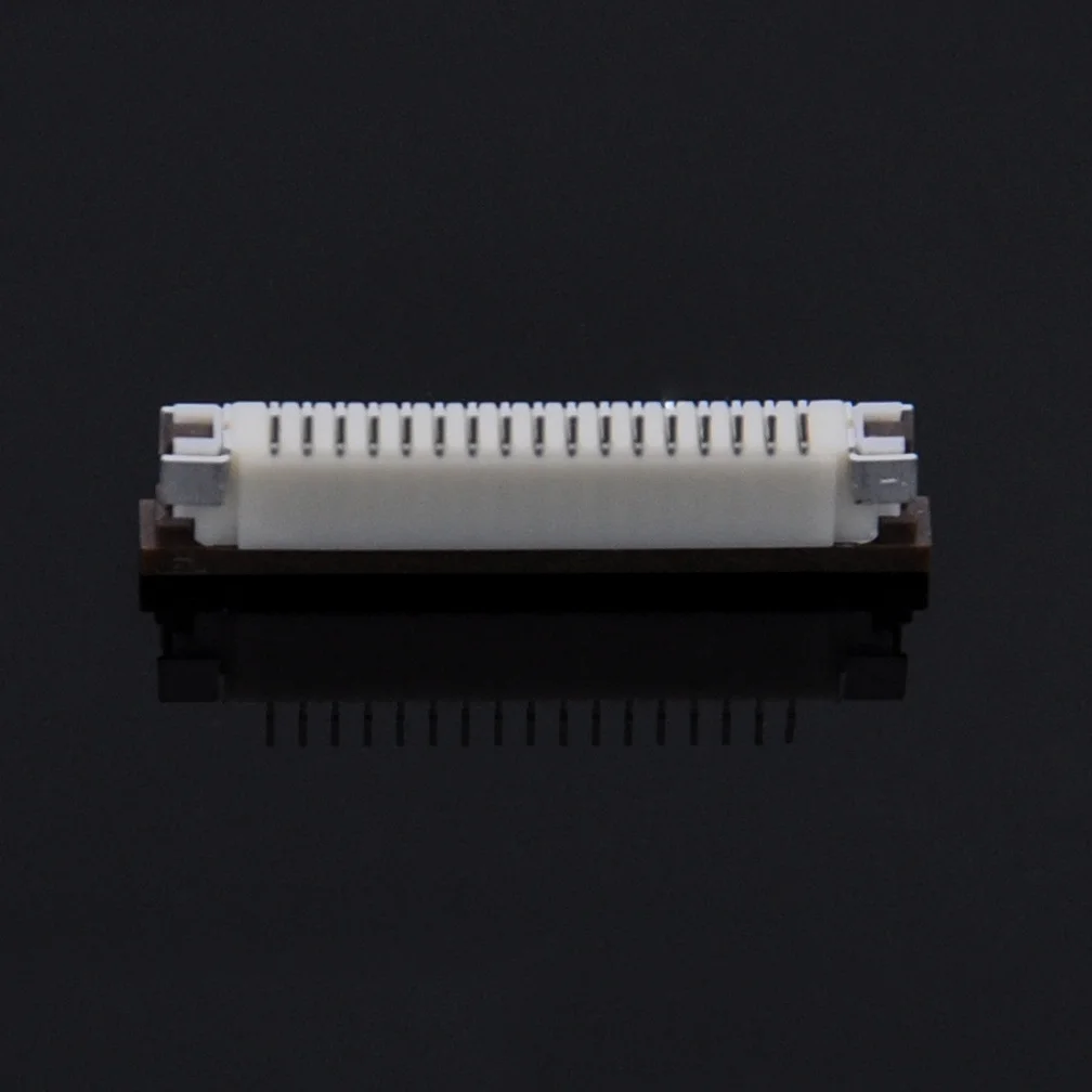 12-pin 1 mm FFC/FPC flexible flat connector: Flat Flex high performance connector.
