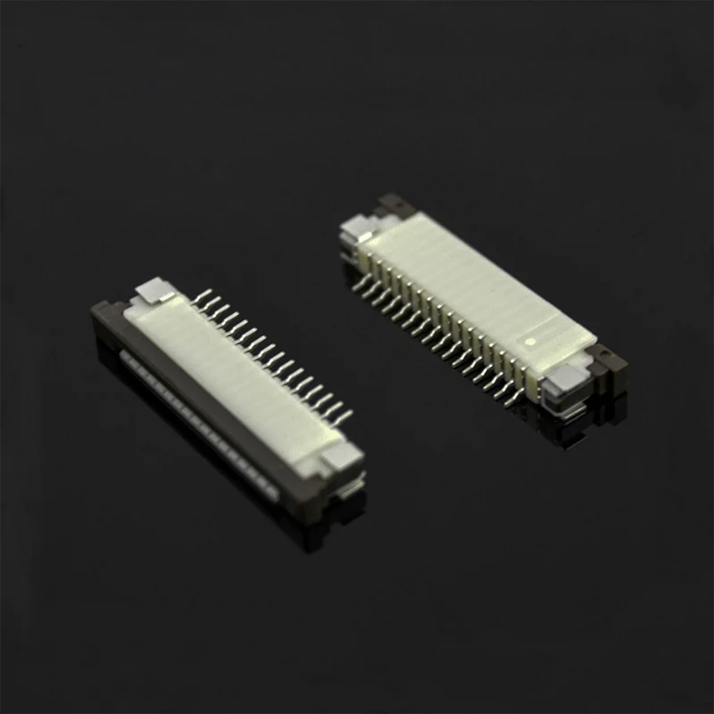 12-pin 1 mm FFC/FPC flexible flat connector: Flat Flex high performance connector.