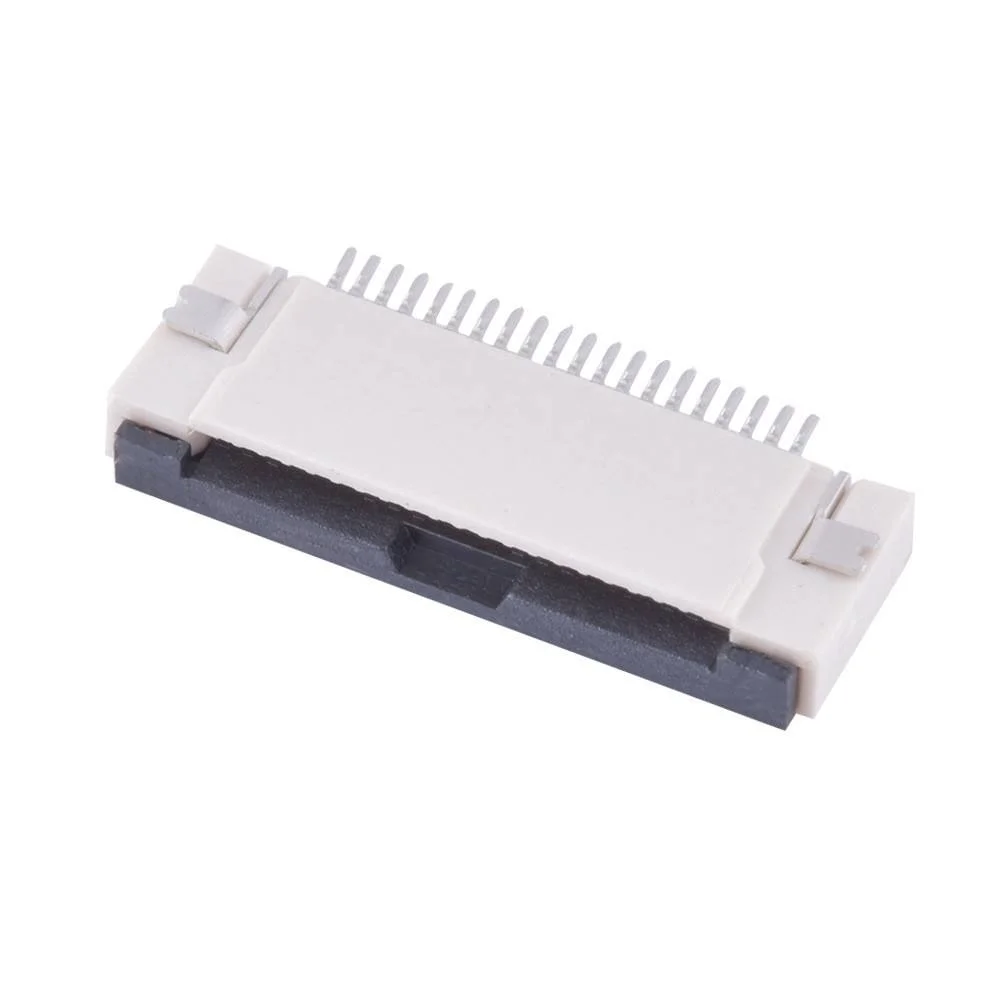 Connector Fpc 12pin 0.5 mm step height = 1.5 mm Ffc, Fpc (Flex) connector.