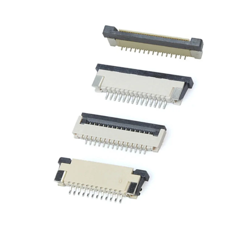Connector Fpc 12pin 0.5 mm step height = 1.5 mm Ffc, Fpc (Flex) connector.