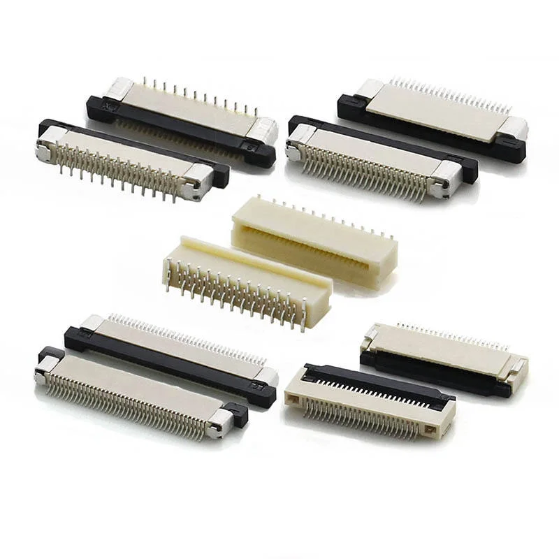 Connector Fpc 12pin 0.5 mm step height = 1.5 mm Ffc, Fpc (Flex) connector.