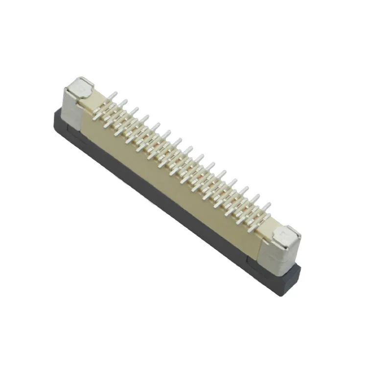 Dual-channel ZIF SMT SMD FFC/FPC slot 0.5 mm 4-50 dual-channel electronic soft slot 16-60 Pin ZIF SMT SMD FPC slot
