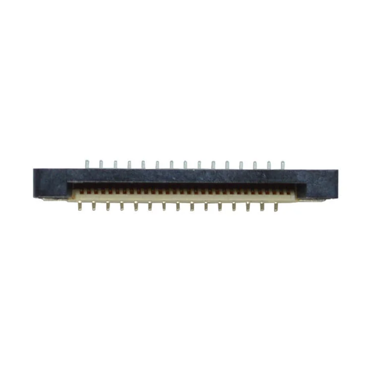 SMT plug, spacing of 1.0 mm, height of 4.8 mm, right angle, type B, double contacts, double sides, 04P-40P, FPC interface.