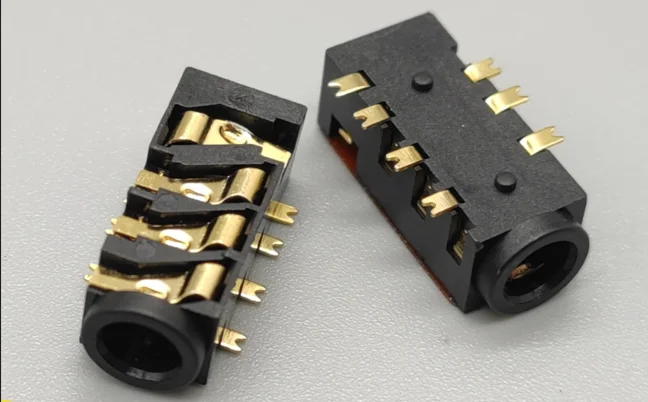 General suppliers: various models of gold-plated 8-pin SMT headphone jack, 3.5mm audio jack, 4-pin telephone jack and headphone jack.