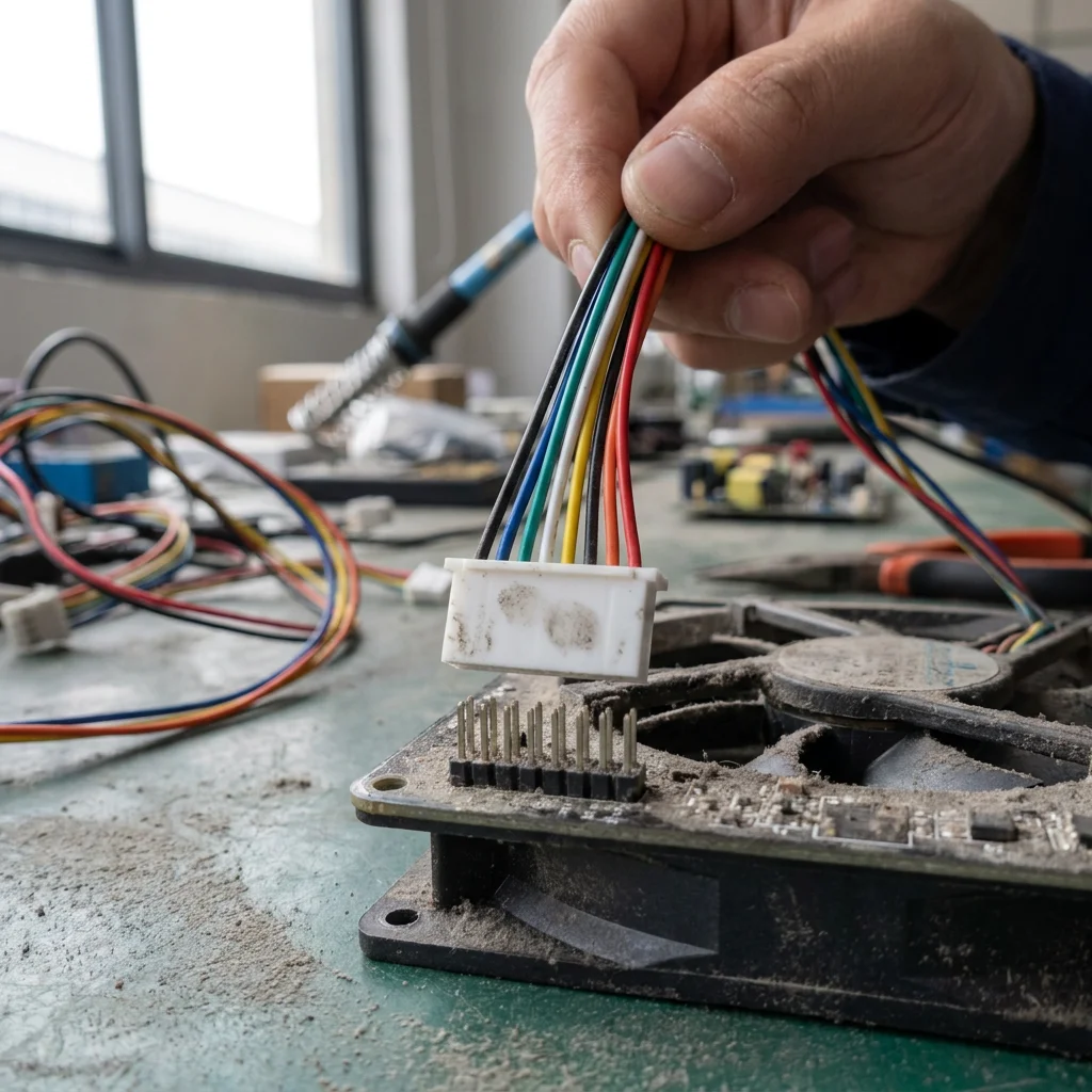 Customized and ordered complete solution: Step-by-step 2,5 mm,2,3,4,8-pin female conductor connectors, which are used to assemble wire harness and flat cable.